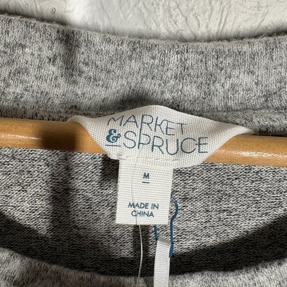 NEW! Market & Spruce x Stitchfix Paulsen Brushed Knit Top Long Sleeve Casual - M - Picture 5 of 5